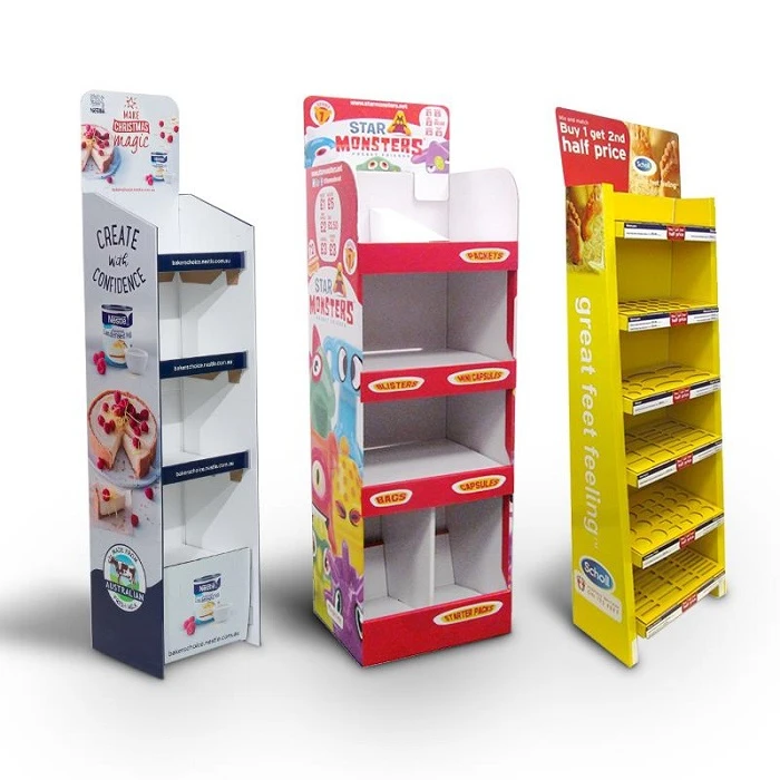 Cardboard Chocolate Display stand 1