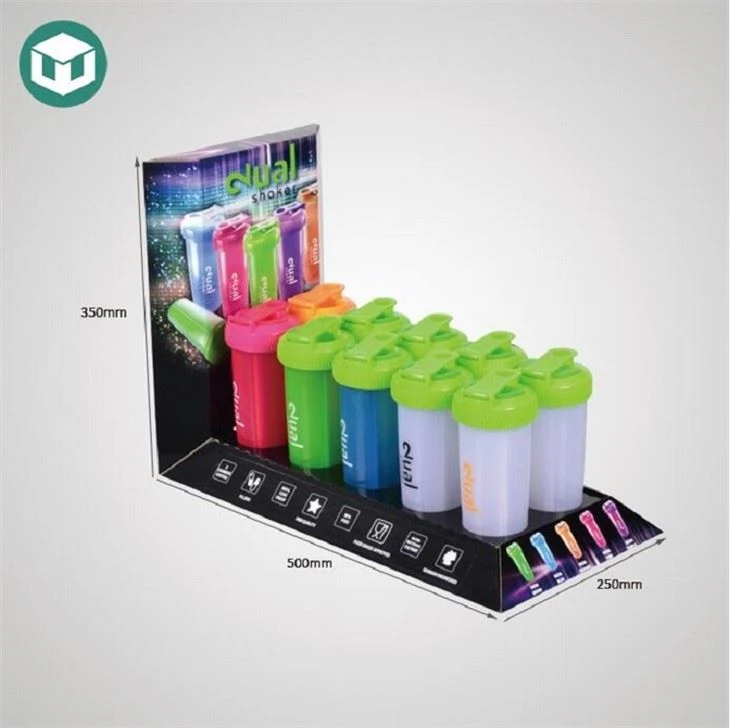 Bottles Visual Merchandising Table Display